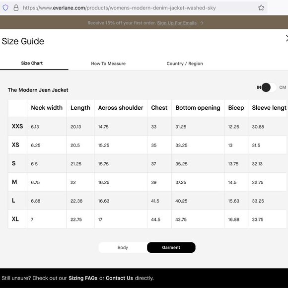 Everlane The Modern Jean Jacket - Picture 4 of 5